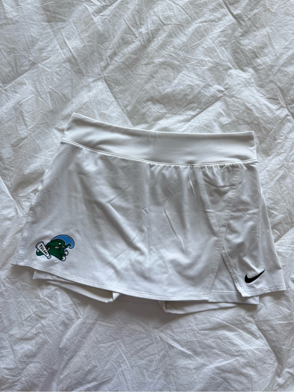 Nike White Tulane Athletic Skort
